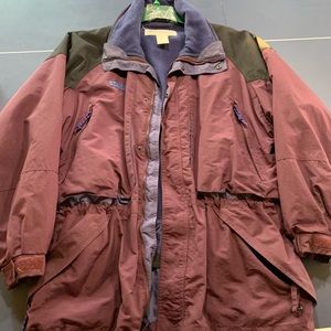 Mens Large Columbia Winter Jacket